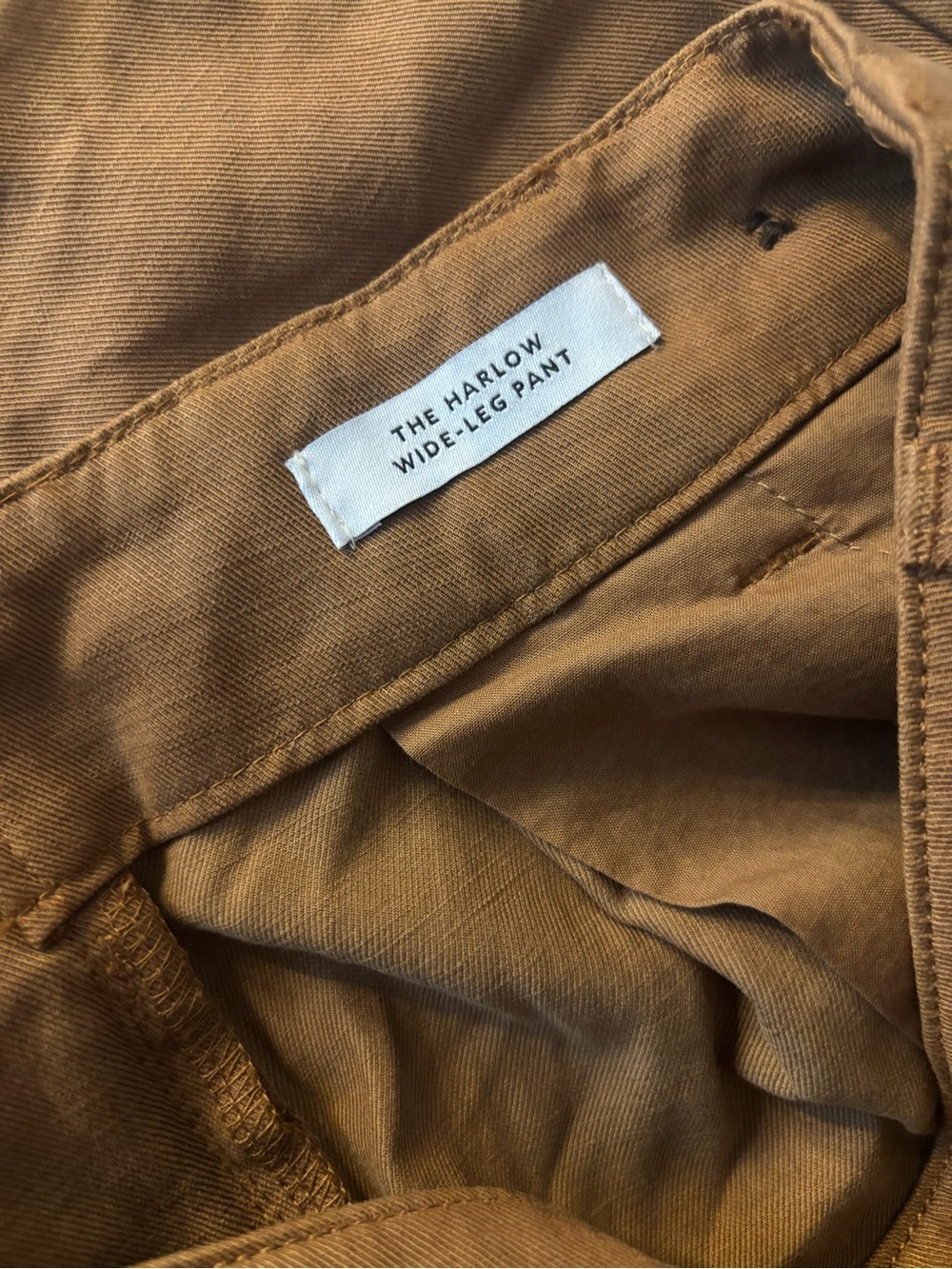 Madewell The Harlow Wide-Leg Pant in Acorn - Picture 6 of 15